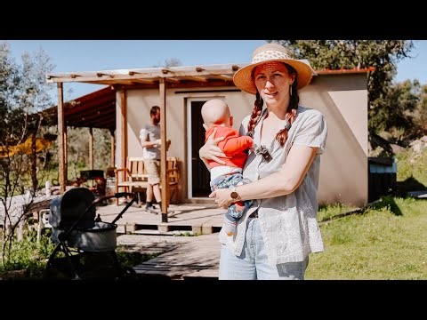 Two Tired Parents Trying to Build a House with Pallets