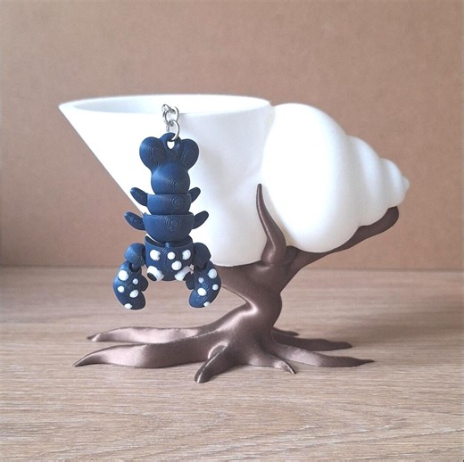 Flexible Articulated Lobster Keychain – 3D Printed – Fun Animal Keychain – Bag or Pencil Case Accessory – Gift Idea for Children, Teens, Geeks - Etsy UK