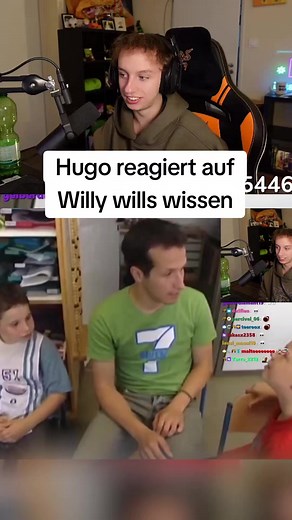 Hugo Reacts to Willy Wills Wissen | Twitch Clip