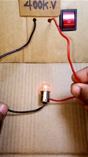 Can a Small Halogen Lamp Be Lit? | Mini DIY Experiment
