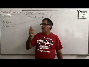 Álgebra CBC A-62 Práctica 4 – Ejer 9 c) Producto Vectorial o Producto Cruz y sus propiedades