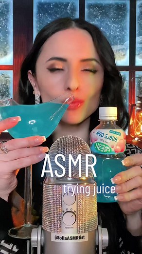 Relaxing ASMR Juice Drinking Sounds for Ultimate Calmness