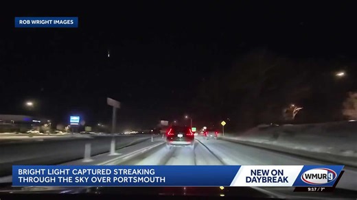 Meteor spotted in New Hampshire