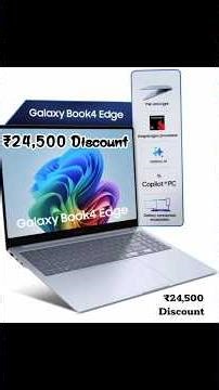 ₹24,500 Off | Best Deal | Samsung Galaxy Book 4 Edge | Snapdragon X Processor | #deals #laptopdeals