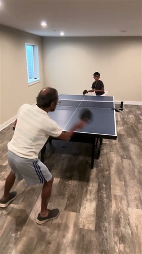 Missed easy backhand #tabletennis #pingpong #subscribe