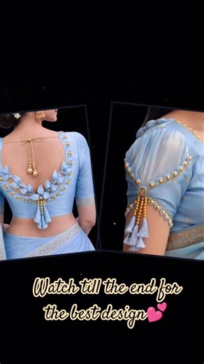 Front and back blouse designs #viral #blouse #blousedesign #fashion #saree #trending #shortsfeed