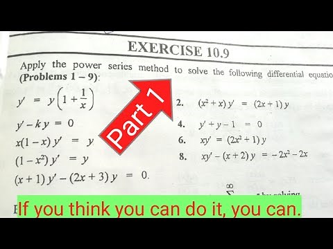 Exercise 10.9 part 1 ||Mathematical method by Sm.Yousaf