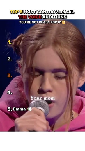 TOP 5 Most Controversial The Voice Auditions 👀