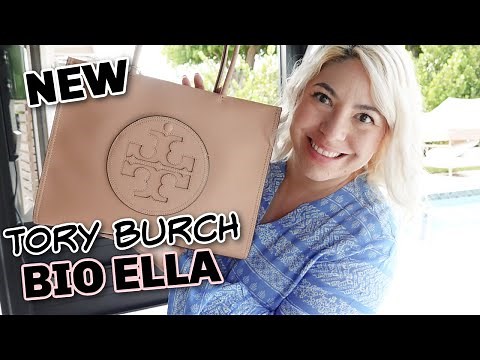 NEW Tory Burch Ella Bio Small Tote Bag Unboxing & Review