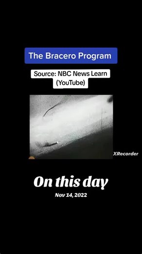 #onthisday The Bracero Program #LearnOnTikTok #edutok #ushistory #mexicanamericanhistory