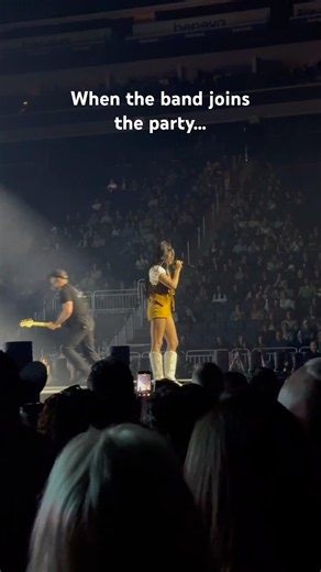 When the band joins the party… #live #music #concert #shorts