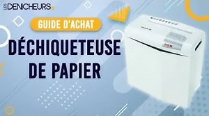 TOP 03 DÉCHIQUETEUSE DE PAPIER - Comparatif & Guide dachat NOUVEAUTÉS 2023