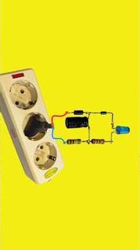 Rangkaian lampu pesawat 220 volt AC | Led Blitz pesawat #shorts #kedip #flasher