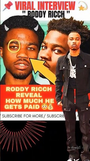 Roddy Ricch Reveals How Much He Really Gets Paid 😳💰 (Full Interview Clip)
