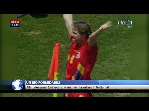 Florin Răducioiu, atacant central în Naționala de Vis