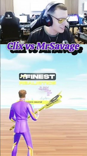 Clix DESTROYS MrSavage in an EPIC 1v1!
