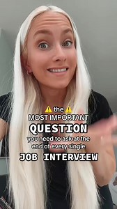Save this question for the end of the interview! #interview #interviewprep #careeradvice #jobs #jobseekers #newjobs #careers2024 | Advice With Erin