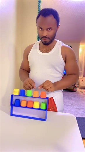 Cup Stacking Challenge Left Me Speechless #mindblown #shorts #youtubeshorts #viralvideos