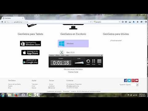 Descargar e instalar GeoGebra PC