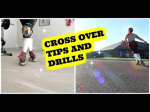 HOW TO CROSSOVER ON ROLLER SKATES | Beginners Guide