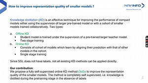 CVPR 2021 Distill on the Go: Online knowledge distillation in self-supervised le