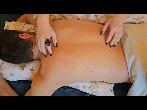 ASMR Back Tracing 🌙 Fall Asleep in 5 Minutes (Deep Sleep Guided Meditation)