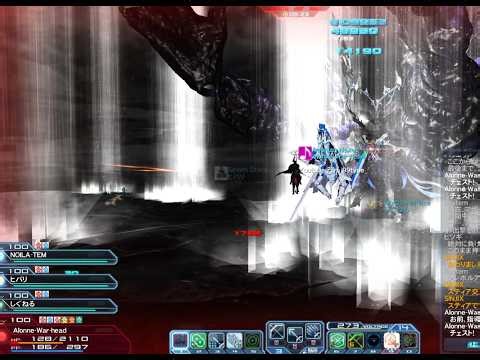 PSO2 Br/Lu/Lu/Lu 18:41 憎悪に歪む原初の闇/Twisted with Hatred(HTPD) (JP S10)