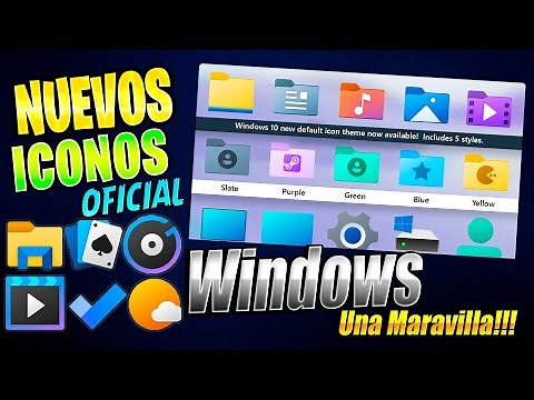 💻Instala Los Nuevos Iconos Windows 10 2022