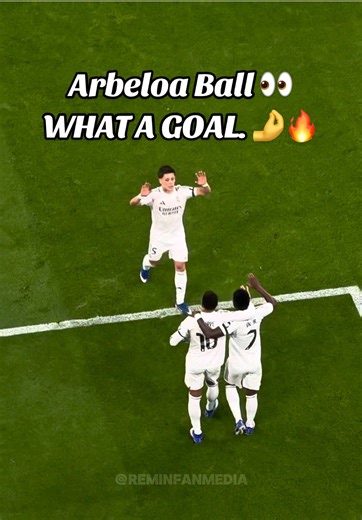 Vinicius Scores Stunning Goal for Real Madrid