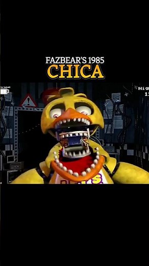 EVERY CHICA JUMPSCARE 😱 #fnaf #scary
