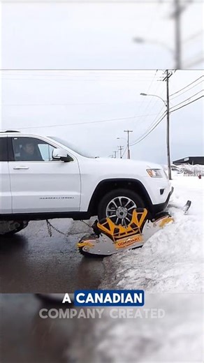 Transform Your Car Wheels Into a Snow Track Machine 🚗❄️