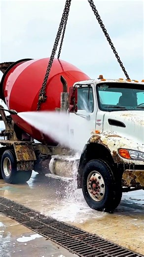 10 Years Underwater! Mack Granite CV713 Cement Mixer Truck Rescued from the Ocean – Full Restoration