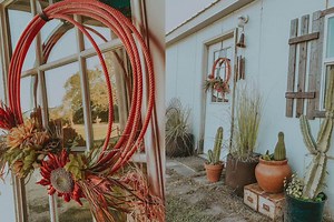 DIY Craft: Rope Wreath For Your Horse Barn