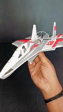 Assembling Diy electric flying jet toy ✈️ So satisfying! Watch till the end 😍 #diy #viral #unboxing