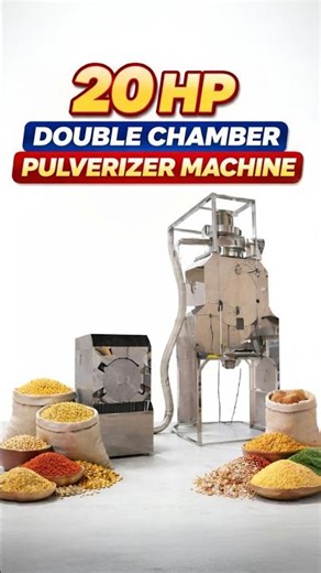Samruddhi 20 HP Double Chamber Pulverizer Machine