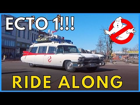 Ghostbusters ECTO-1 Ride-Along!!! *SIREN!*