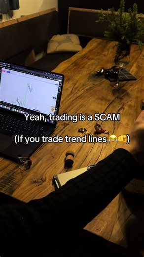 Yeah of course trading is a scam if you trade with terrible strategies #fyp #trading #lifestyle #propfirms #fundedtrader