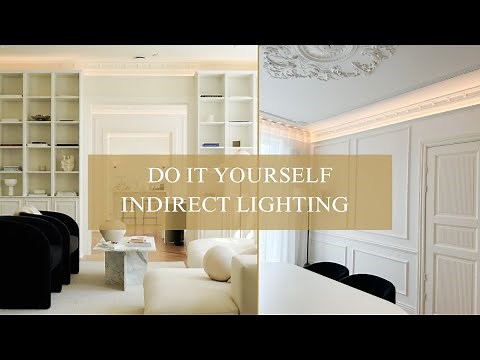 SMART INDIRECT LIGHTING SETUP | DIY HIDDEN LIGHT STRIP