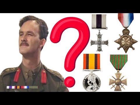 What Are Captain Darling's Medals?
