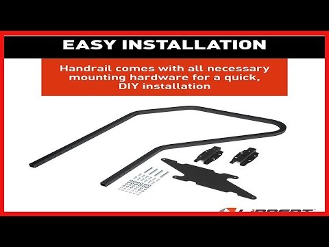 Solid Step Entry Assist Handrail That Adds Confidence And Safety To Every RV Step