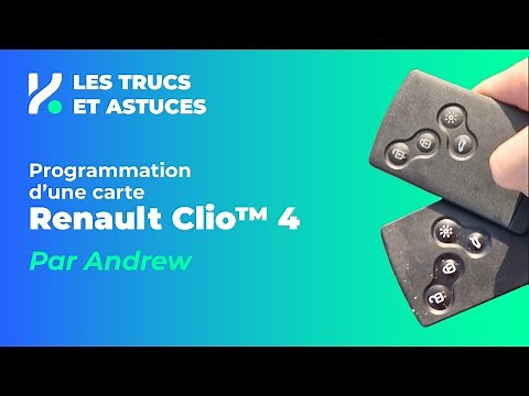 How to Remake a Renault Clio 4™ Key Card | Inokey