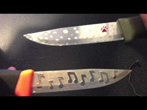 how to acid etch a knife