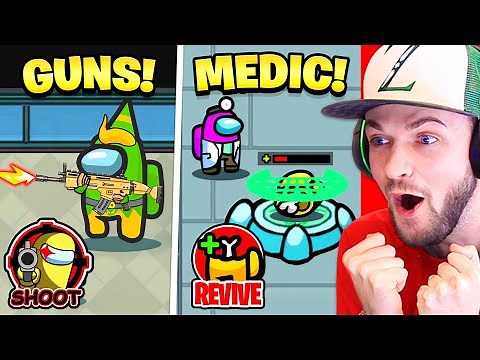 5 *BEST* MODS in Among Us! (MUST SEE)