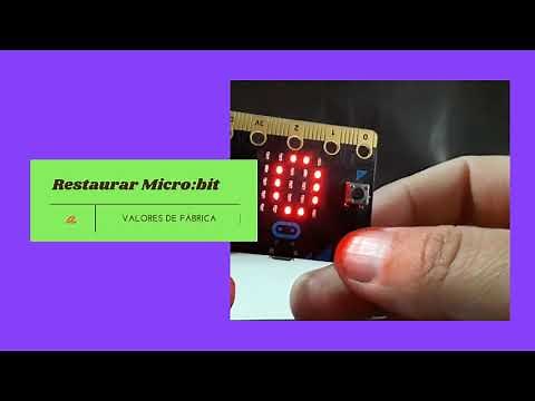 RESTORE MICRO:BIT to FACTORY VALUES and HIDDEN GAME M11