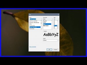 How to Change Font Text Size in Notepad | Easy Tutorial