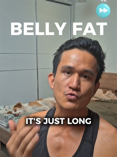 Losing belly fat is not hard. It's just long. I lost 22kg and belly fat was the absolute last thing to go. That's not a problem. That's just how your body works. The mistake is panicking and changing everything. When the only thing you needed was to keep going. Follow for what actually works. #fitness #gym #bodybuilding #fatloss #recomposition #leanmuscle