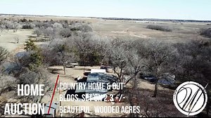 16 reactions | Country Home & Out-bldgs. Set on 2.3 +/- Beautiful, Wooded Acres w/Creek Natures Paradise | Ringwood Area, Major Co., OK | Wiggins Auctioneers & Realty | Facebook