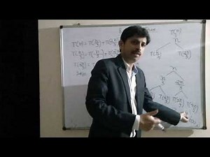 T(n) = T(n/3) + T(2n/3) + n recursion tree example2 || algotech programming concept