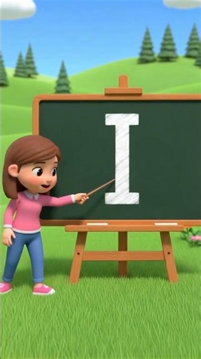 ABC Song for Kids (I-L) | Fun Alphabet Nursery Rhyme | ABCD Learning Song #abcd #kidssongs #shorts