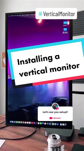 #question from @verticalvideoguy How to switch to a #VerticalMonitor and why you should. 1) ANY monitor can be mounted vertical. It doesn’t take a special kind. 2) Mounting your second monitor vertical is great. Some programs and websites function better on a vertical screen. 3) TikTok has changed the way people view and create content forever. And YouTube is following their lead. The future is vertical!